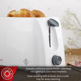 Leivänpaahdin Magefesa Valkoinen 750 W