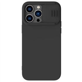 Case Nillkin CamShield Silky Silicone Apple iPhone 15 Plus black