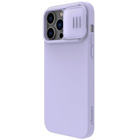 Case Nillkin CamShield Silky Silicone Apple iPhone 15 Pro Max light purple