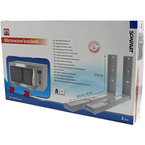 Microwave support Elka Pieterman 73.000.055.10 White 35 kg
