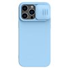 Case Nillkin CamShield Silky Silicone Apple iPhone 15 Pro light blue