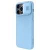 Case Nillkin CamShield Silky Silicone Apple iPhone 15 Pro light blue