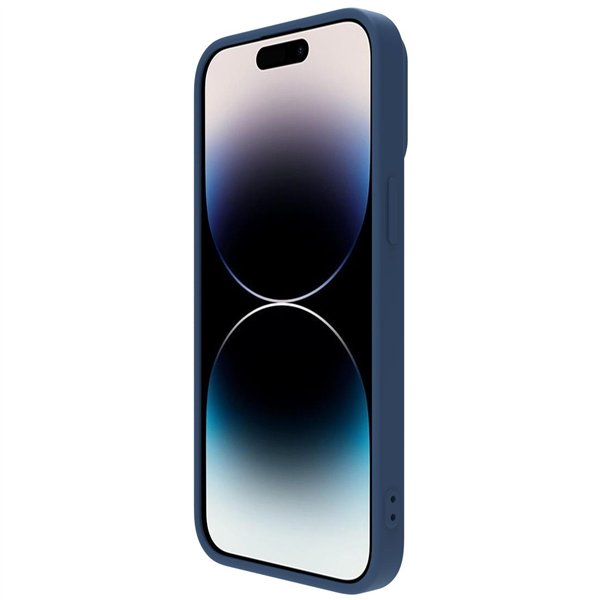 Case Nillkin CamShield Silky Silicone Apple iPhone 15 Pro dark blue