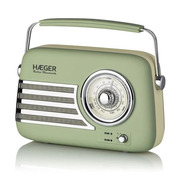 Kaasaskantav Bluetooth Raadio Haeger RB-GRE.001A