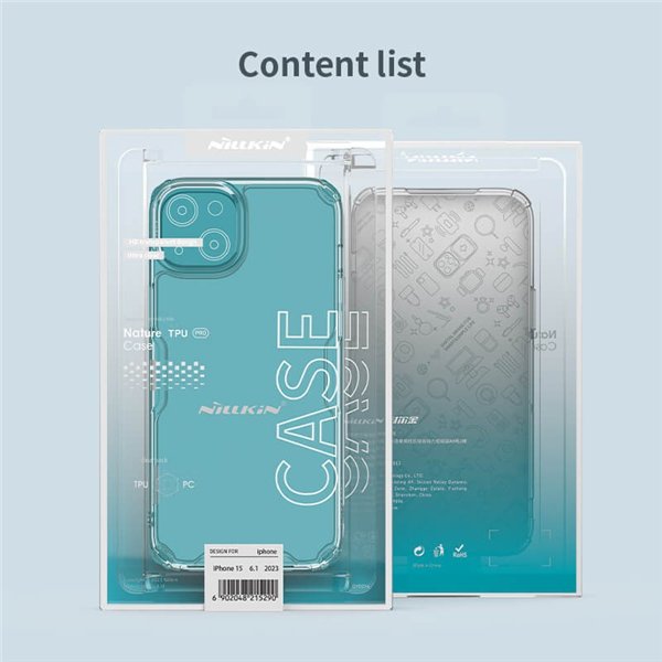 Case Nillkin Nature TPU Pro Apple iPhone 15 Plus white