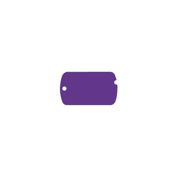 Identification plate for collar Imarc Military Lilac