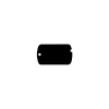 Identification plate for collar Imarc Military Black