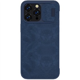 Case Nillkin Qin Pro Leather Apple iPhone 14 Pro Max blue