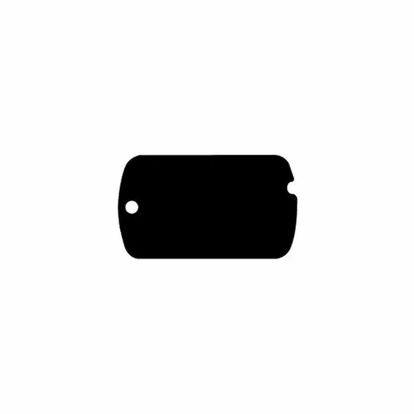 Identification plate for collar Imarc Military Black