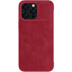 Case Nillkin Qin Pro Leather Apple iPhone 14 Pro Max red