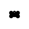 Identification plate for collar Imarc Bone Black