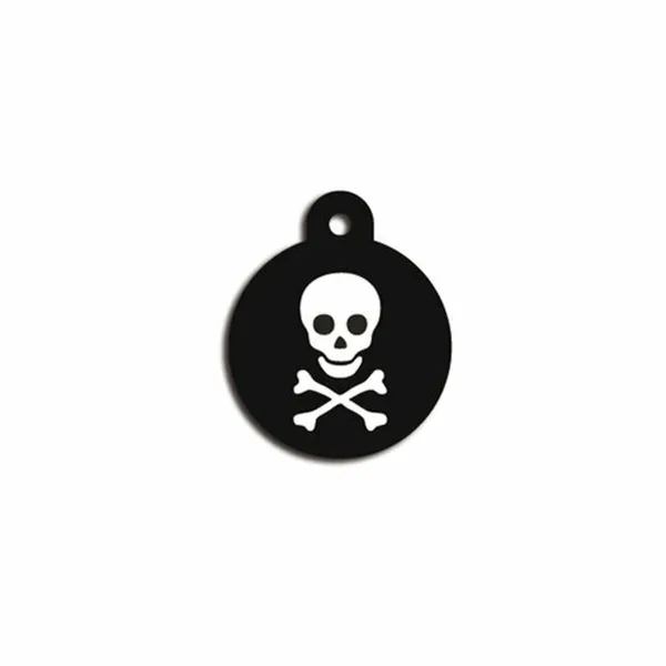 Identification plate for collar Imarc Circle Black