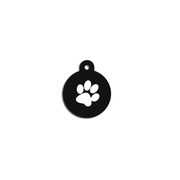 Identification plate for collar Imarc Circle Black