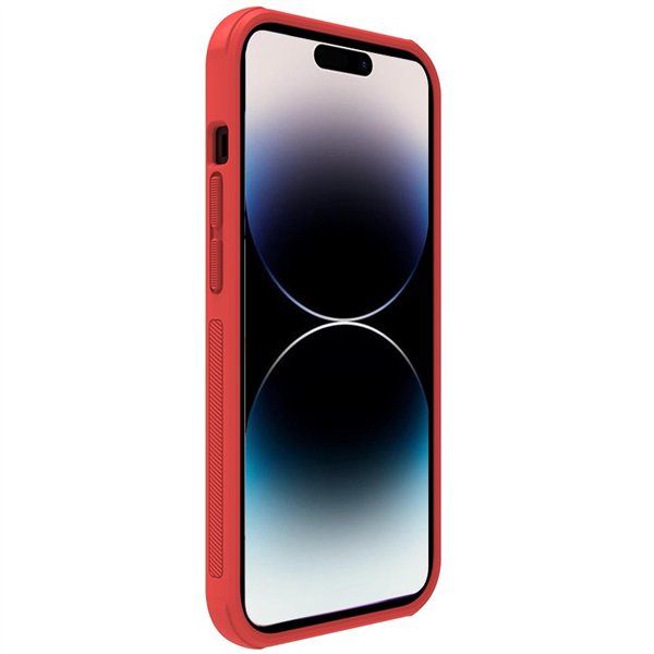 Case Nillkin Super Frosted Shield Pro Apple iPhone 15 Plus red