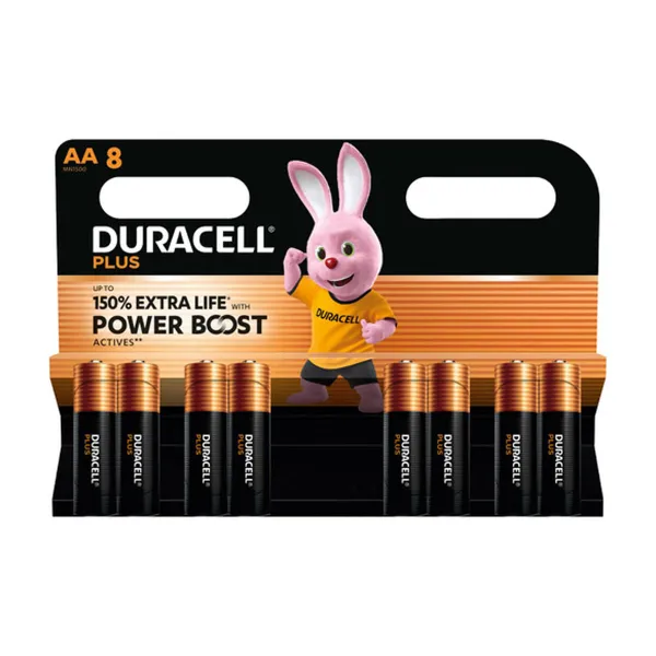 Alkaline baterijas DURACELL 5000394176157 1,5 V AA LR06