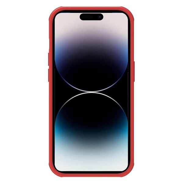 Case Nillkin Super Frosted Shield Pro Apple iPhone 15 red