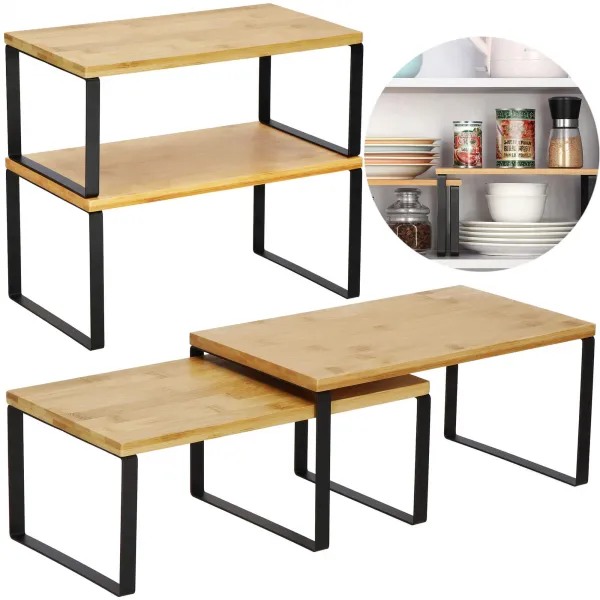 Bambu keittiön hyllyt Springos KI0152