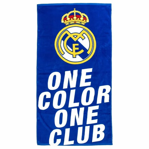 Rantapyyhe Real Madrid C.F. Sininen 70 x 140 cm