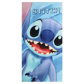 Пляжное полотенце Stitch Синий 70 x 140 cm