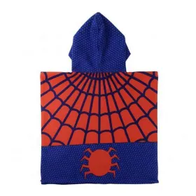 Пончо-полотенце с капюшоном Spider-Man Красный 55 x 77 cm