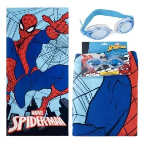 Пляжное полотенце Spider-Man Темно-синий