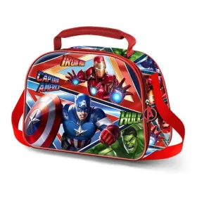 Užkandžių maišelis The Avengers Mėlyna 20 x 26 x 10 cm