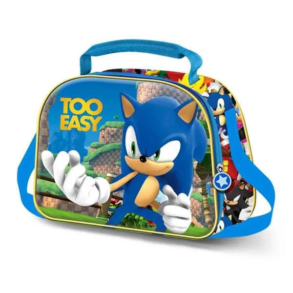 Užkandžių maišelis Sonic Mėlyna 20 x 26 x 10 cm
