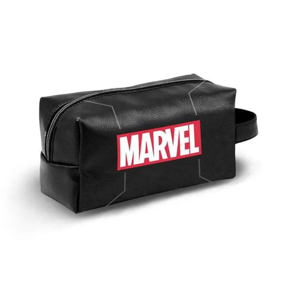 Ceļojumu Piederumu Somiņa Marvel Melns PVC 13 x 27 x 13 cm