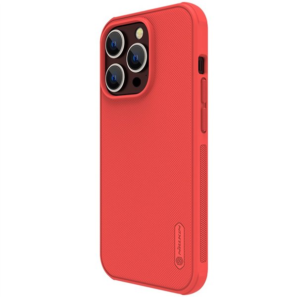 Case Nillkin Super Frosted Shield Pro Samsung S918 S23 Ultra 5G red