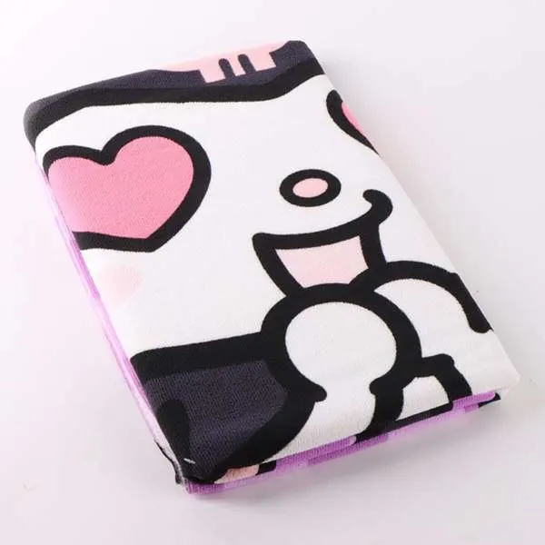 Apsiaustas - rankšluostis su gobtuvu Hello Kitty Purpurinė 70 x 140 cm