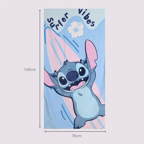 Paplūdimio rankšluostis Stitch 70 x 140 cm