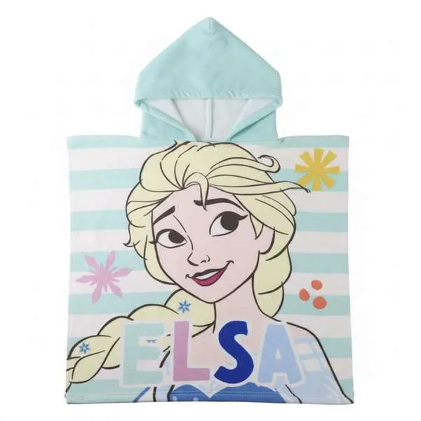 Apsiaustas - rankšluostis su gobtuvu Frozen 55 x 77 cm