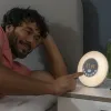 Аккумуляторный будильник с эффектом восхода солнца и динамиком InnovaGoods (Пересмотрено A)