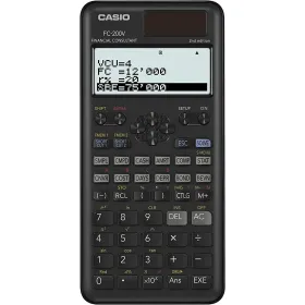 Kalkulaator Casio FC-200V-2-W-ET Must Plastmass 16,2 x 7,7 x 1,1 cm