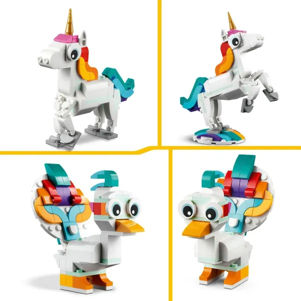 Rakennussetti Lego Creator Magic Unicorn 31140 3-in-1 145 Kappaletta