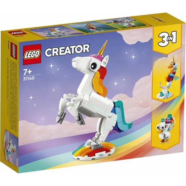 Rakennussetti Lego Creator Magic Unicorn 31140 3-in-1 145 Kappaletta