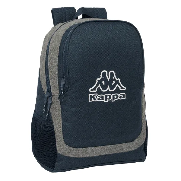 Skolas soma Kappa Dark navy Pelēks Tumši Zils 32 x 44 x 16 cm
