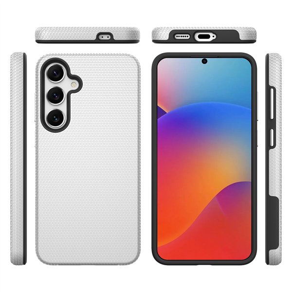 Perfectionists Triangle Case Samsung A366 A36 5G silver