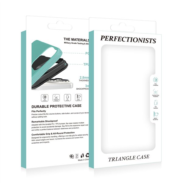 Perfectionists Triangle Case Samsung A366 A36 5G silver