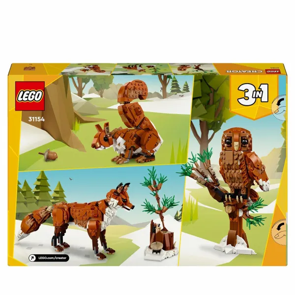 Construction set Lego CREATOR 31154 Red Fox 667 Pieces