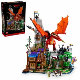 Rakennussetti Lego Cuento del Dragón Rojo
