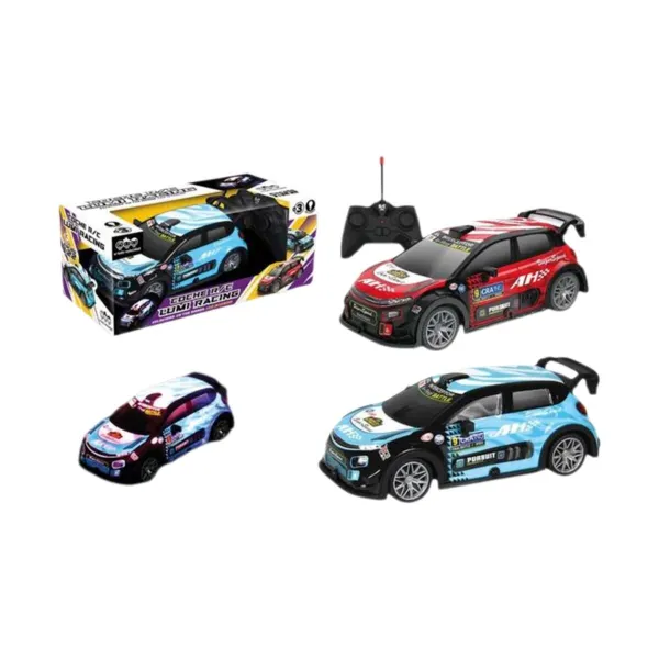 Nuotoliniu būdu valdomas automobilis Lumi Racing Mėlyna Raudona 1:22 19 x 8 x 7 cm