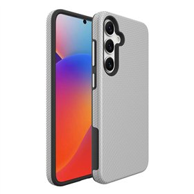 Perfectionists Triangle Case Samsung S721 S24 FE silver