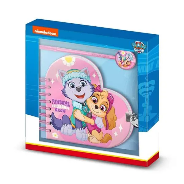 Spirālklade ar Pildspalvu The Paw Patrol Rozā 160 Loksnes 23 x 2,5 x 24 cm