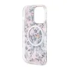 Guess Flower MagSafe - Case for iPhone 14 Pro (Pink)