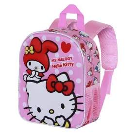 Mokyklinis krepšys Hello Kitty Rožinė 30 x 25 x 10 cm