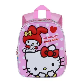 Mokyklinis krepšys Hello Kitty Rožinė 30 x 25 x 10 cm