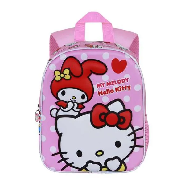 Kooliseljakott Hello Kitty Roosa 30 x 25 x 10 cm