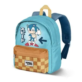 Mokyklinis krepšys Sonic Mėlyna 27 x 22 x 10 cm