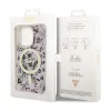 Guess Flower MagSafe - Case for iPhone 14 Pro (Pink)